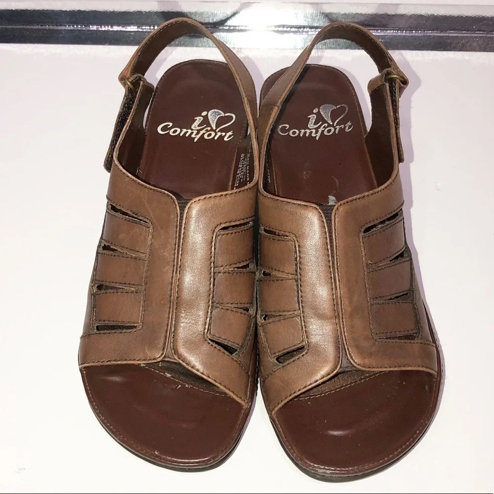 I love comfort “Barbara” wedge sandals